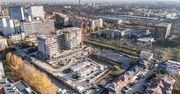 Kraków: Budują na terenie po spalonym Gigancie. Ogromny Monument pnie się w górę i przykryje, w części, tragiczną historię