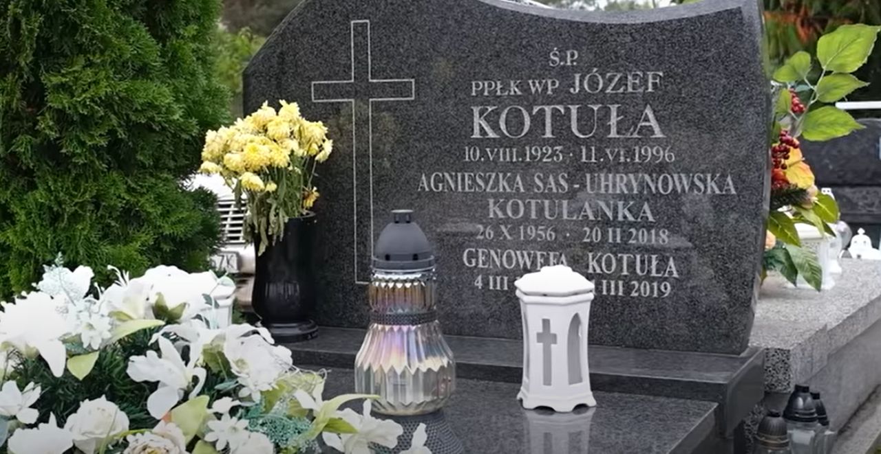 Grób Agnieszki Kotulanki