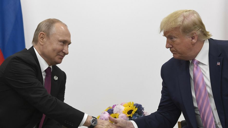 Szczyt G20 w Osace. Donald Trump i Władimir Putin