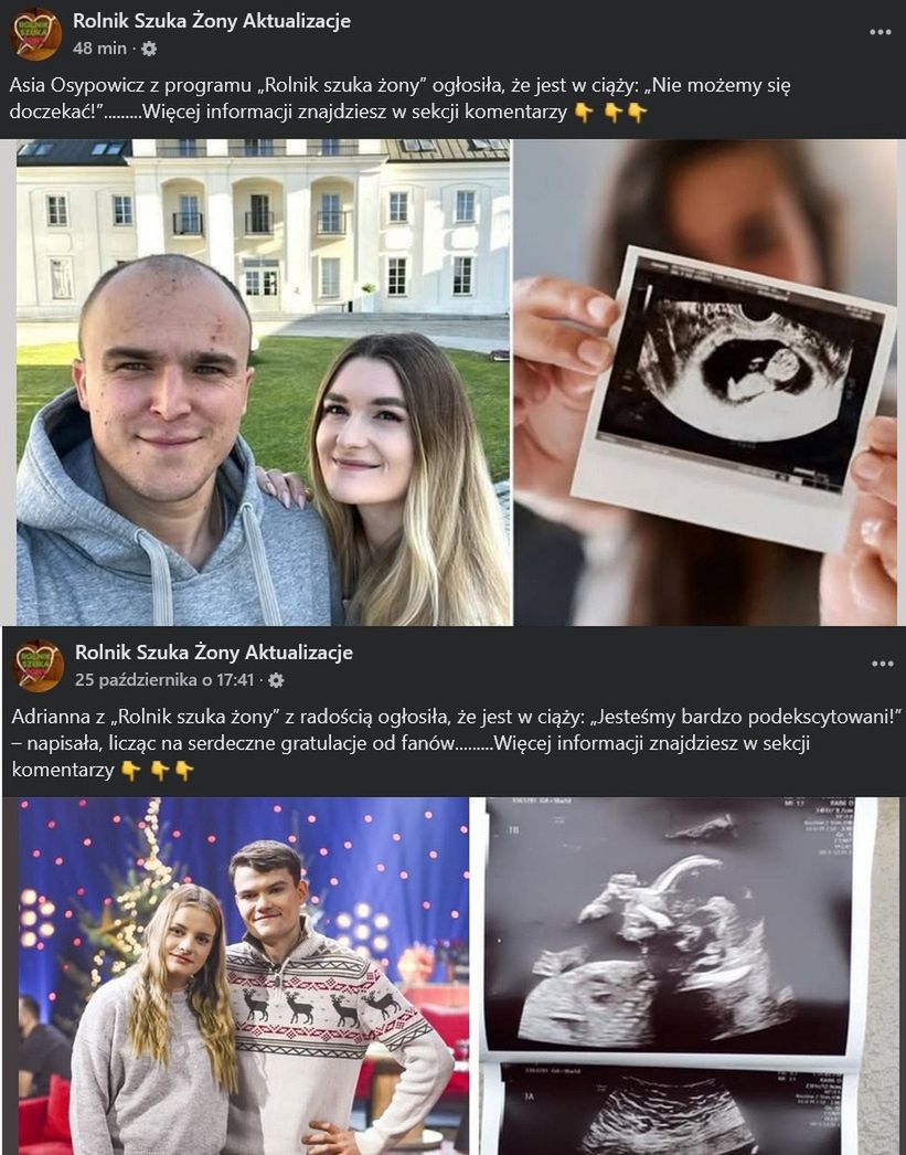 Nieprawdziwe informacje o gwiazdach "Rolnik szuka żony"