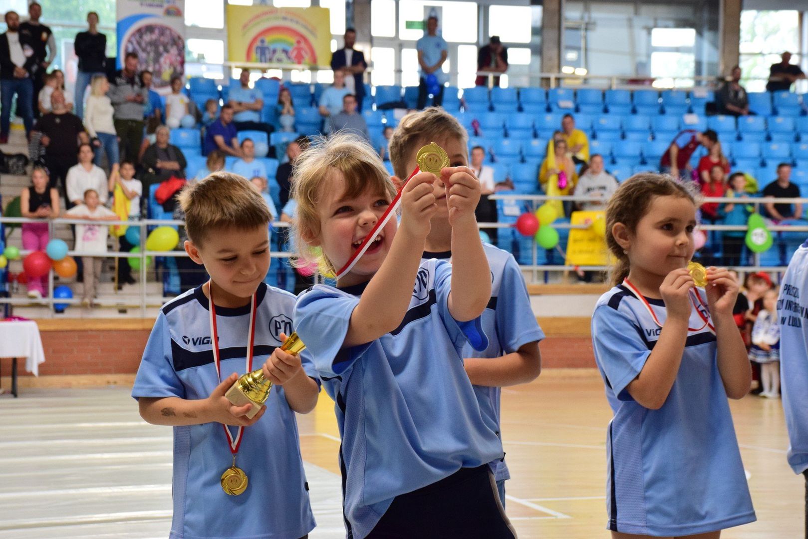 Wielka spartakiada lubelskich przedszkoli.  Zobaczcie małych sportowców i wspaniałych kibiców