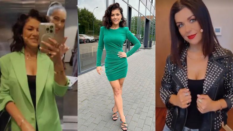 Katarzyna Cichopek na planie "You Can Dance" prezentuje stylizacje warte krocie