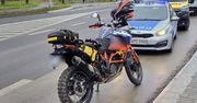 Lublin: Zderzenie motocykla z pojazdem dostawczym na ul. Diamentowej