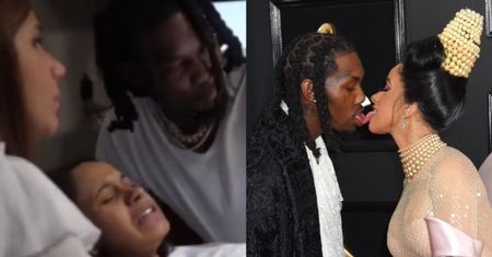 Offset pokazał nagranie z... porodu Cardi B! Przesada?