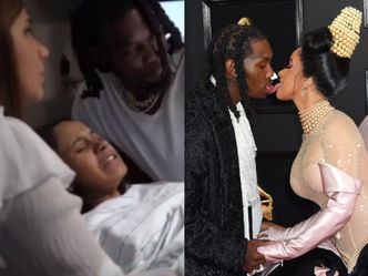 Offset pokazał nagranie z... porodu Cardi B! Przesada?