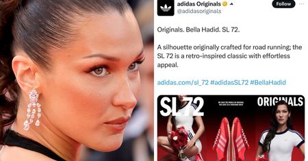 Adidas w ogniu krytyki z powodu kontrowersyjnej reklamy. Usunięto posty z Bellą Hadid, ta już zatrudniła prawników: "Nie taki był zamysł"