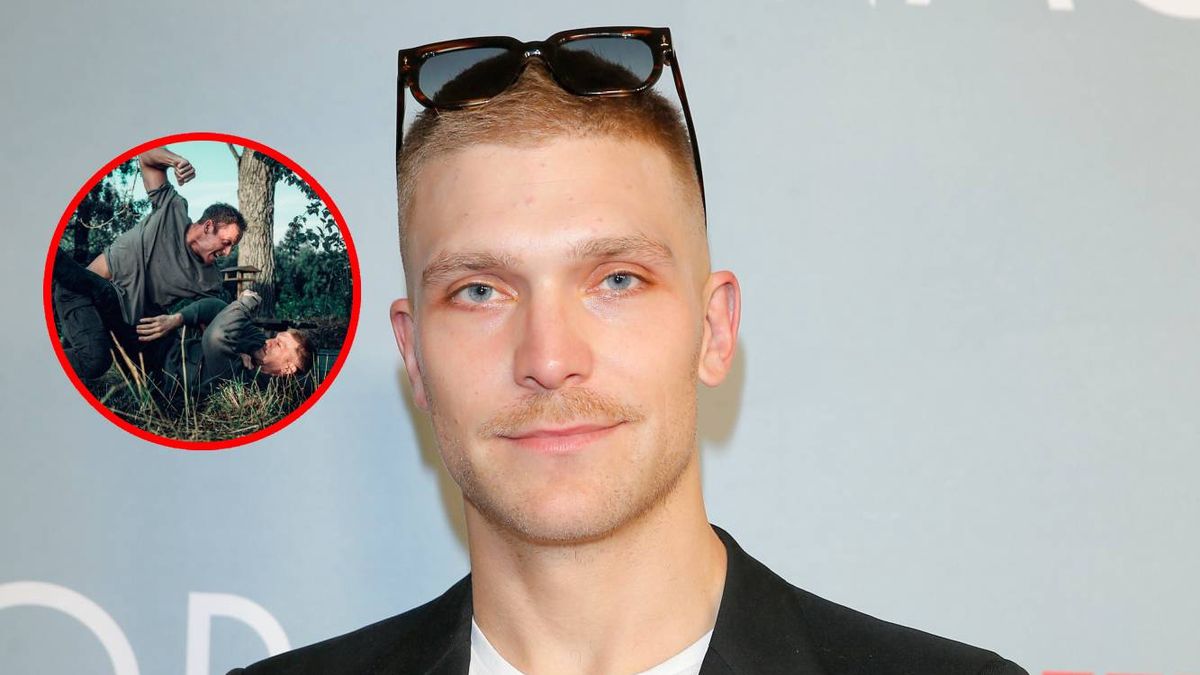 Piotr Witkowski o scenach walki w serialu "Idź przodem, bracie"