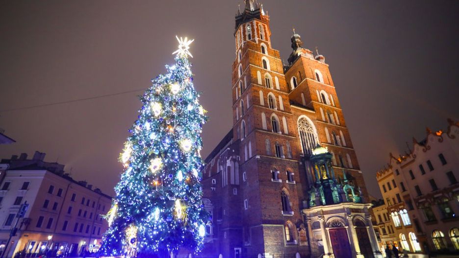 Kraków w bożonarodzeniowym klimacie