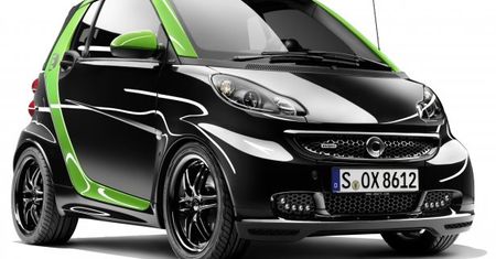 Wyższe napięcie – Brabus Fortwo Cabrio Electric Drive Concept (2012)