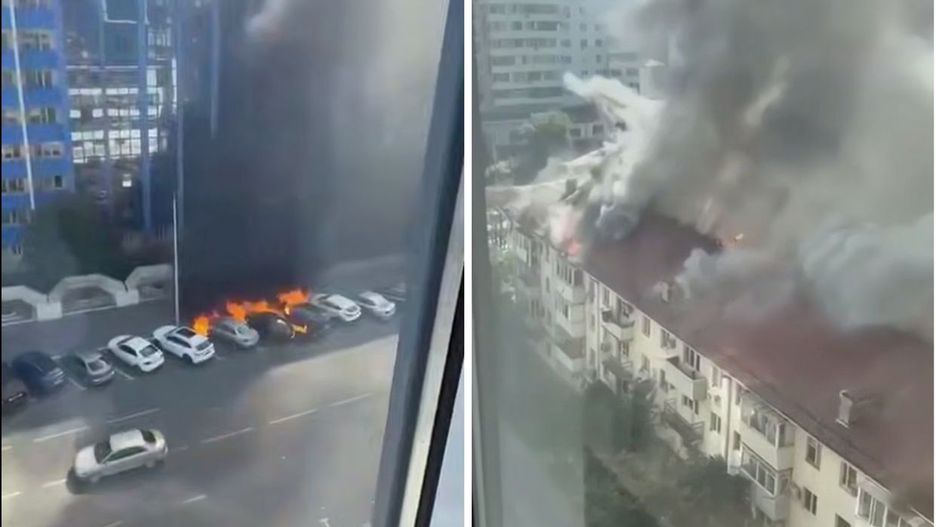 Ukraińskie drony nad Noworosyjskiem. Celem baza Floty Czarnomorskiej