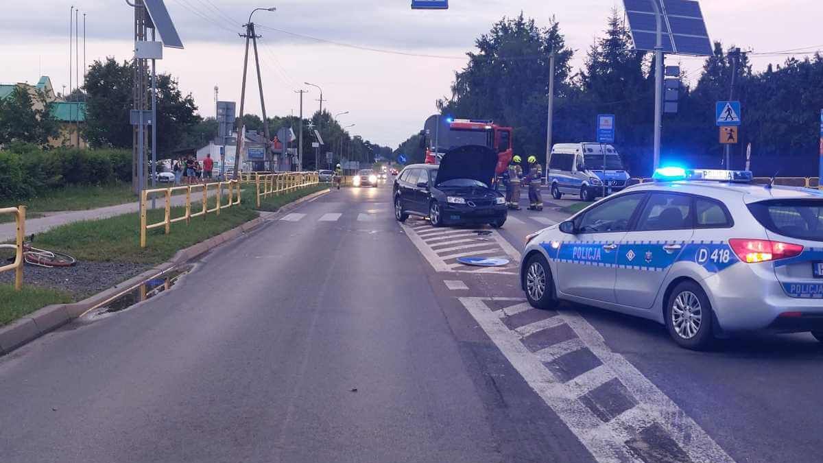 Potrącenie na pasach