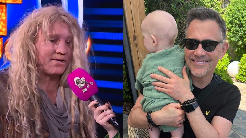 Krzysztof Ibisz ujawnia kulisy charakteryzacji w "TTBZ" i zdradza, że śpiewa swojemu synkowi: "Patrzy we mnie JAK W OBRAZEK" (WIDEO)