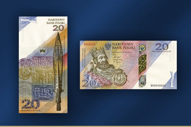 Banknot okolicznościowy NBP o nominale 20 zł 
