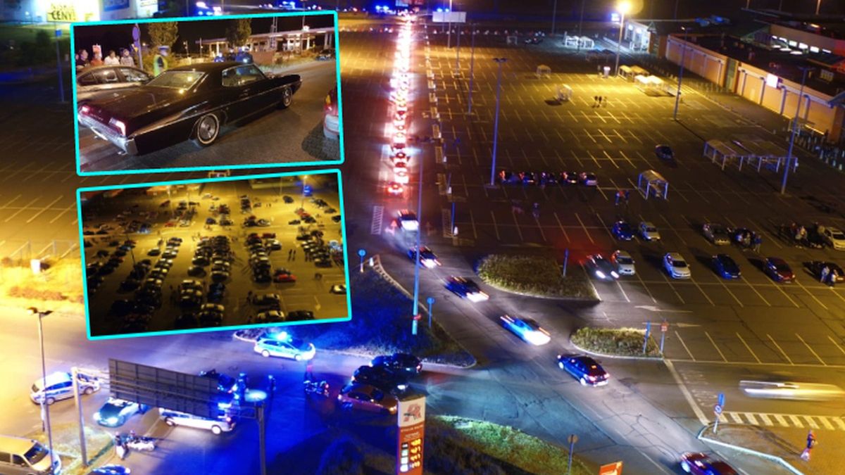 Setki aut pod Poznaniem