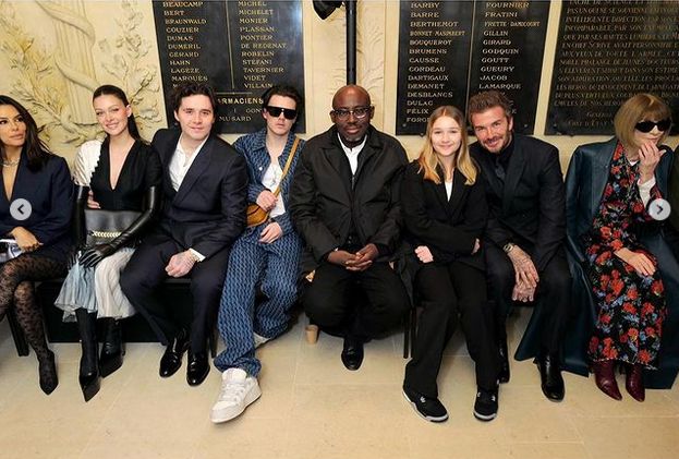 Victoria Beckham chwali się rodzinnymi kadrami ze swojego pokazu