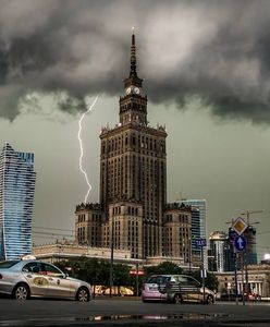 Potężna burza przeszła przez Warszawę