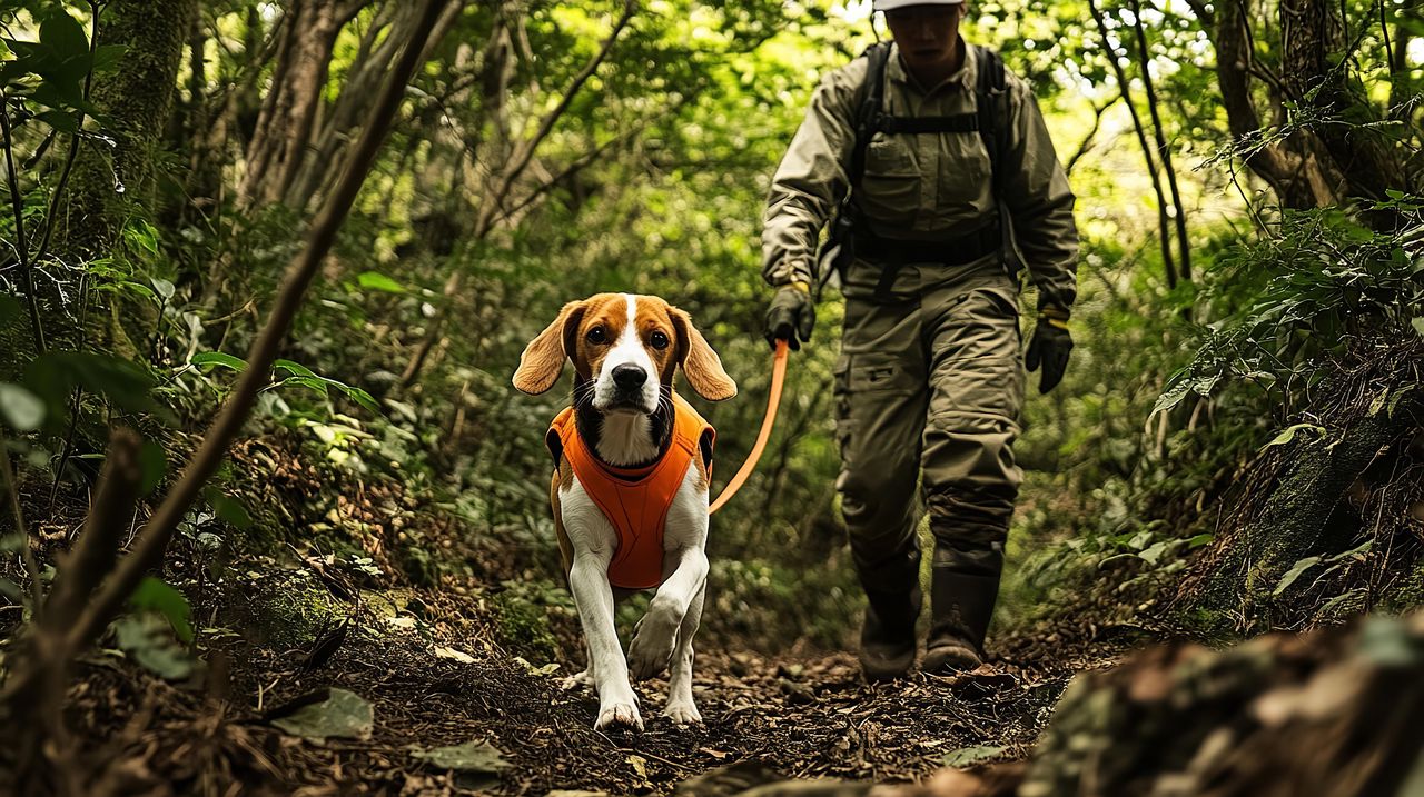 Gmina Janów: Policyjny pies pomógł odnaleźć 90-latka