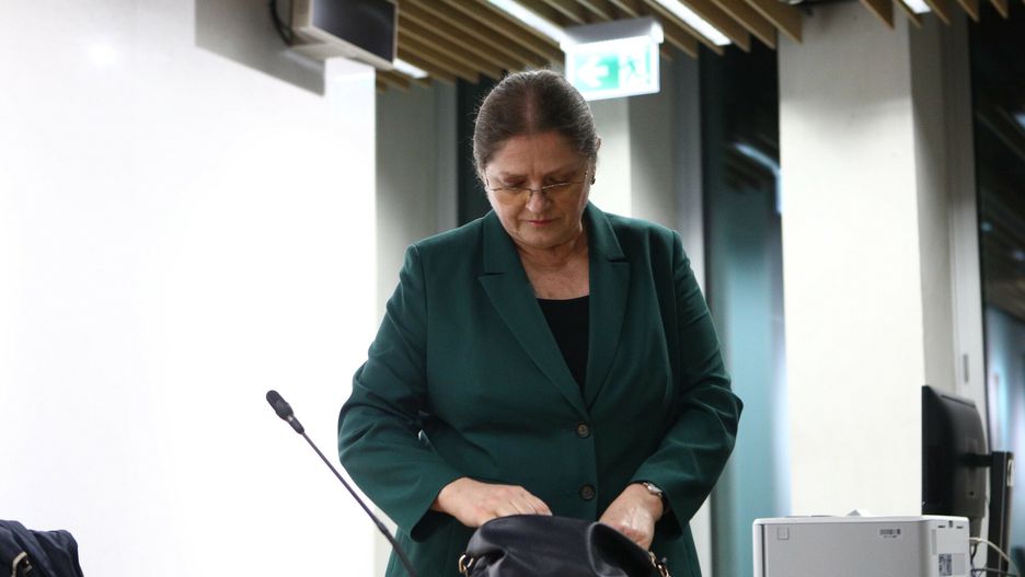 Paw?owicz i Piotrowicz przed komisj? sprawiedliwo?ci
20.11.2019 Warszawa, Sejm, posiedzenie Komisji Sprawiedliwosci i Praw Czlowieka. Przesluchanie kandydatow do Trybunalu Konstytucyjnego: Krystyny Pawlowicz i Stanislawa Piotrowicza fot. Tomasz Jastrzebowski/REPORTER
n/z: Krystyna Pawlowicz
Tomasz Jastrzebowski/REPORTER