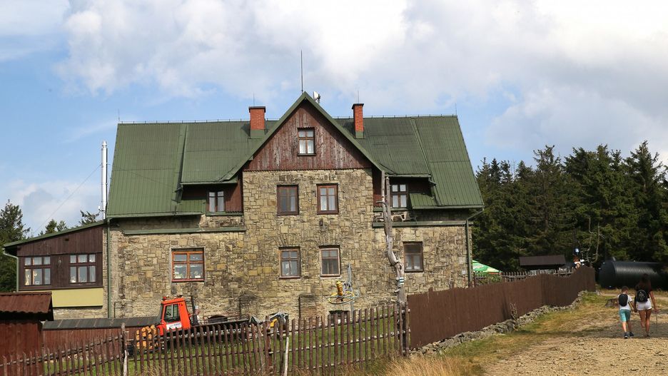 Schronisko na Klimczoku w Beskidach 