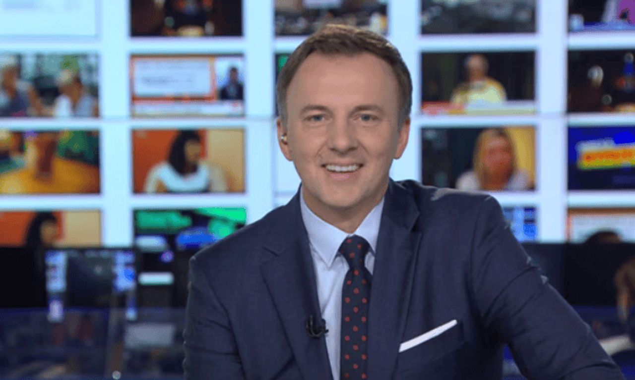 Krzysztof Górlicki spędzał Boże Narodzenie z widzami TVN24. Nie wszystko poszło zgodnie z planem