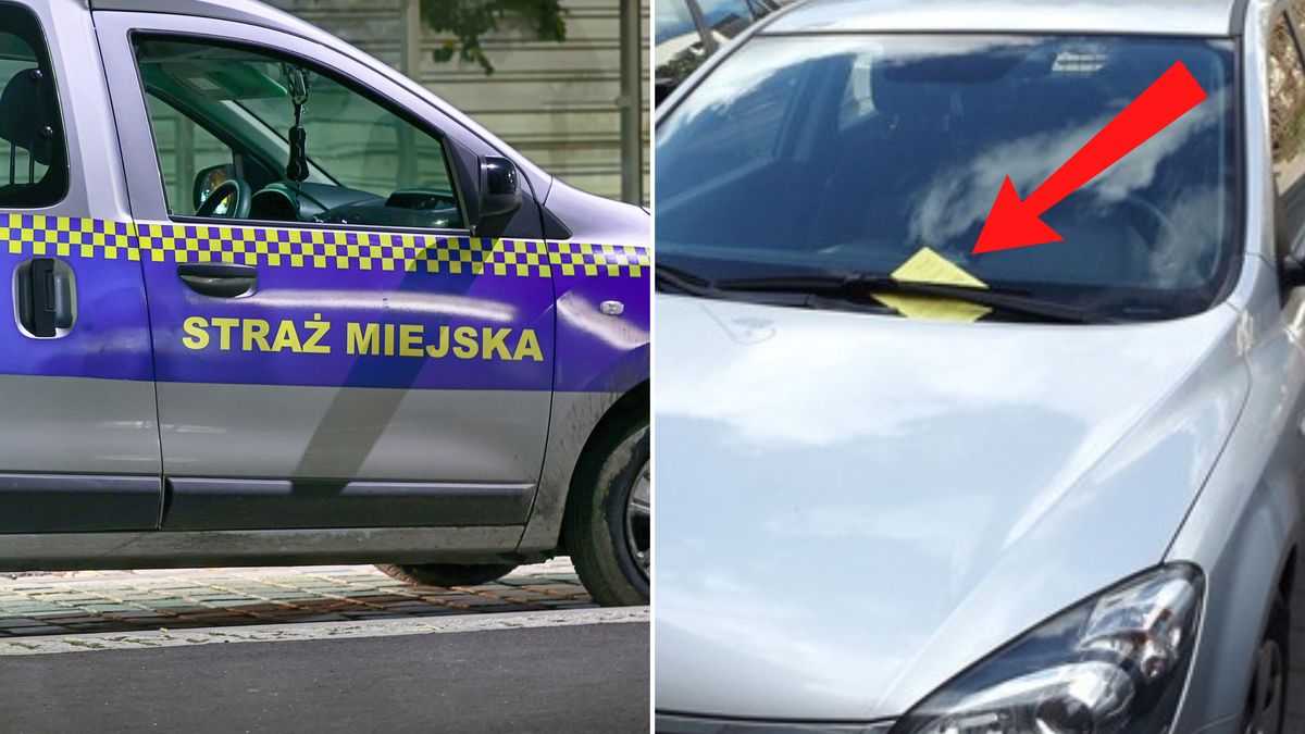 Strażnicy miejscy dają "żółte kartki".