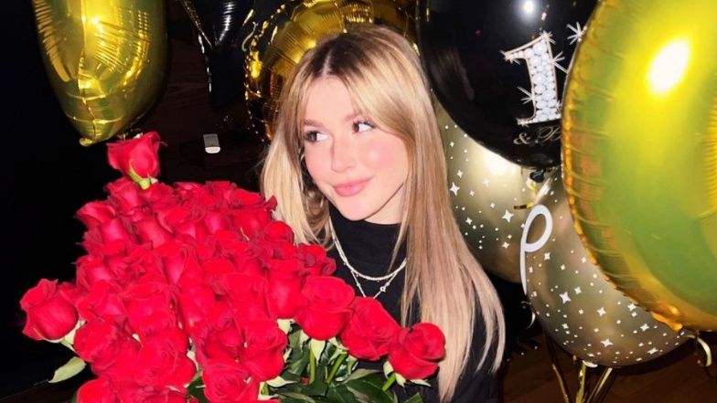 Roksana Węgiel świętowała huczną osiemnastkę w krwistoczerwonej, cekinowej sukni z wysokim rozcięciem (ZDJĘCIA)