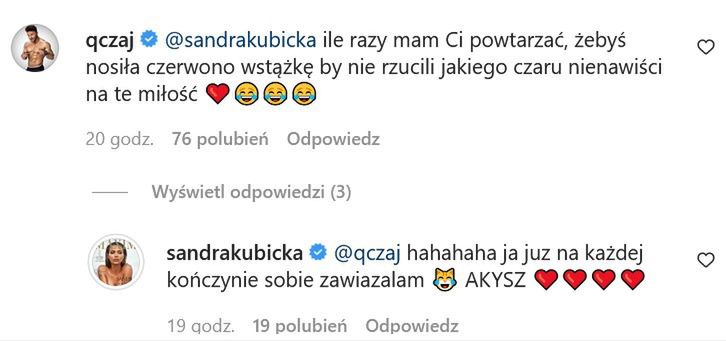 Sandra Kubicka o związku z Baronem