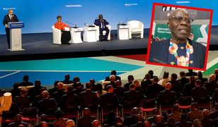 Czekał na Putina. Propaganda Kremla pokazała nagranie z Petersburga