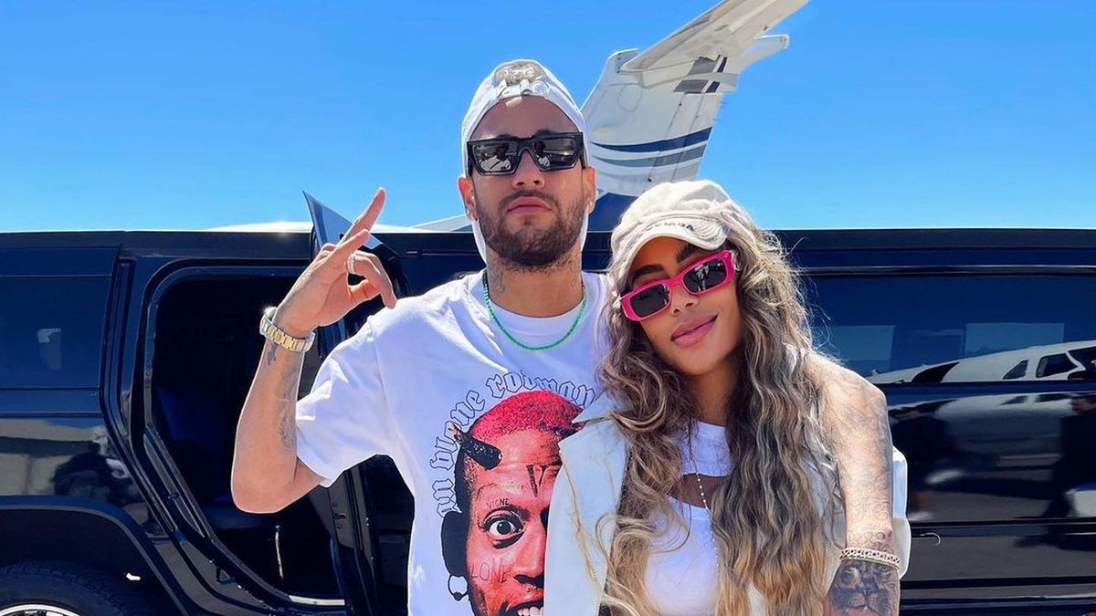 Na zdjęciu: Rafaella Santos i Neymar