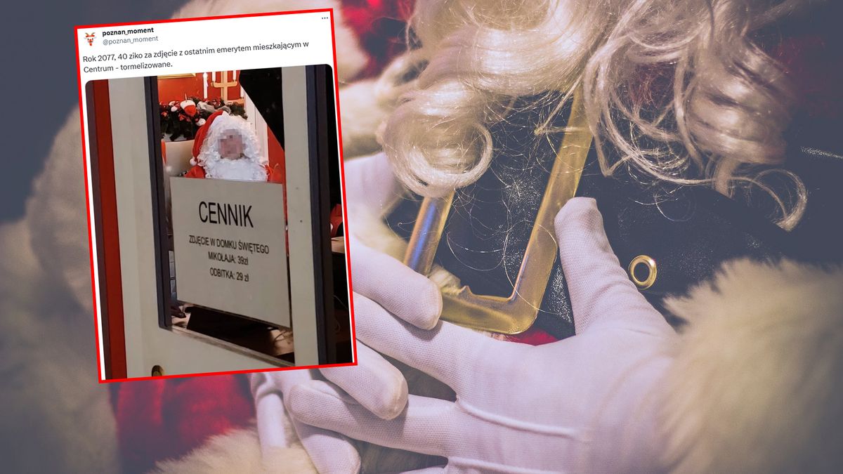 Czy fotografia z Mikołajem może kosztować prawie 40 zł?