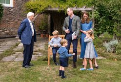 Dzieci księcia Williama i księżnej Kate przeprowadziły poważną rozmowę z Davidem Attenborough