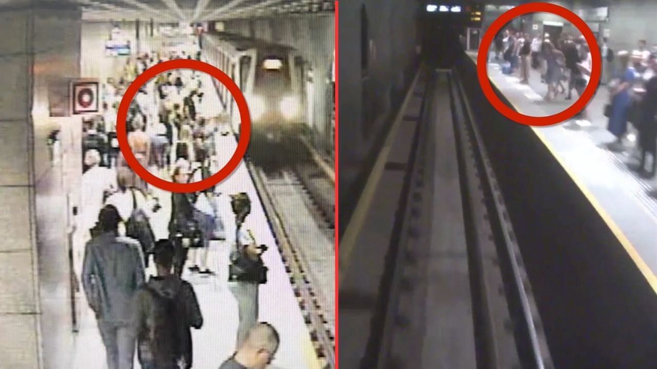 Warszawa: próbował wepchnąć kobietę pod nadjeżdżające metro. Jest nagranie