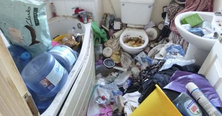 Mieszkanie grozy. Nie do wiary, co kobieta zostawiła po sobie