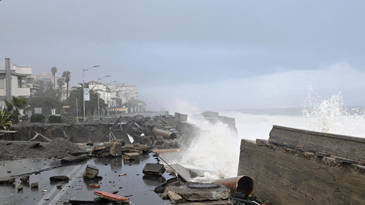 Skutki cyklonu Harry we Włoszech