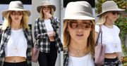 #TRENDY: Jennifer Lawrence w kraciastej flaneli