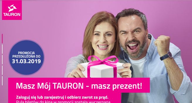 Tauron reklamuje serwis internetowy dla klientów