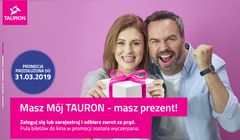 Tauron reklamuje serwis internetowy dla klientów