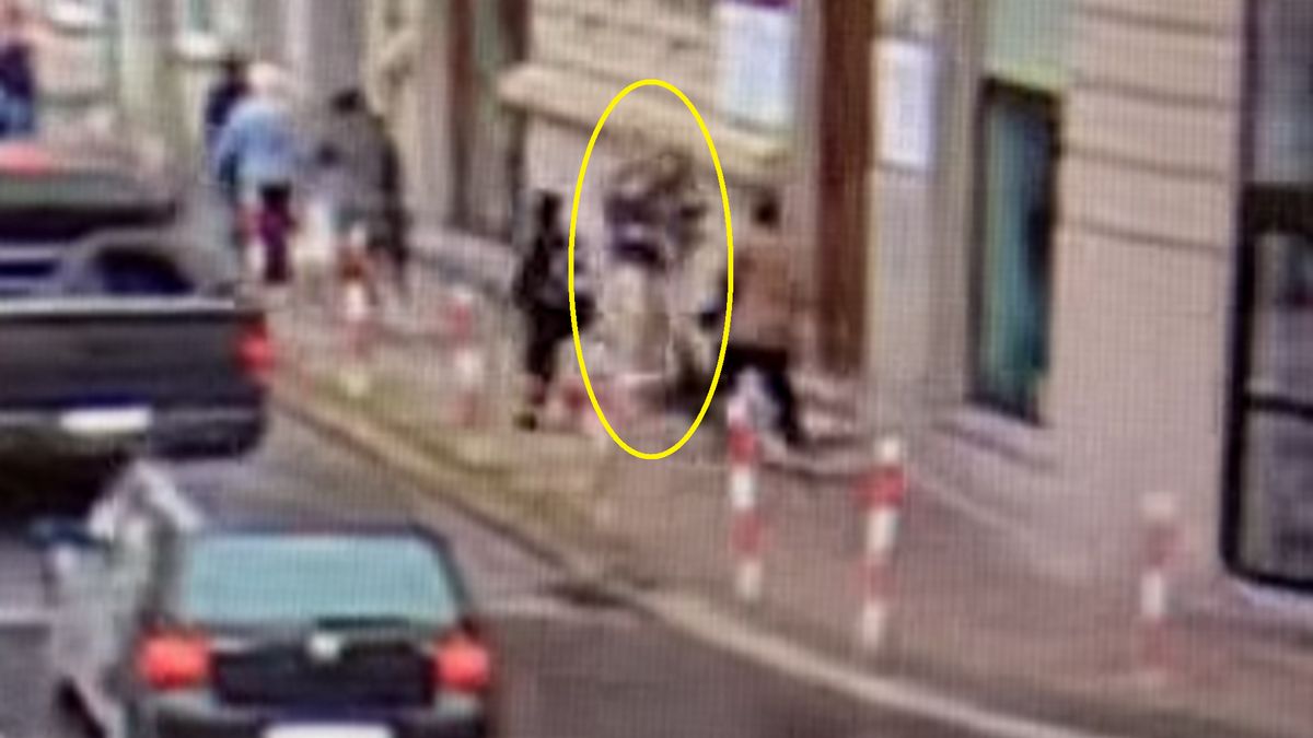 Zdarzenie nagrała kamera monitoringu