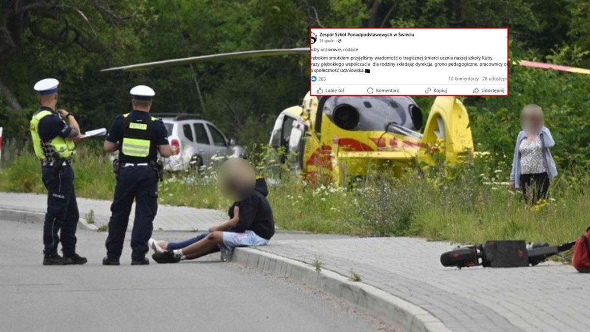 Szkoła pożegnała zmarłego Kubę.