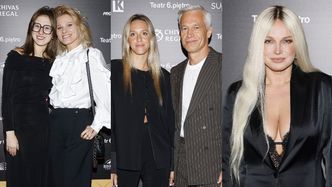 Zlot gwiazd na prapremierze spektaklu: wydekoltowana Liszowska, Żebrowscy prosto z Jamajki, Głogowska z córką (ZDJĘCIA)