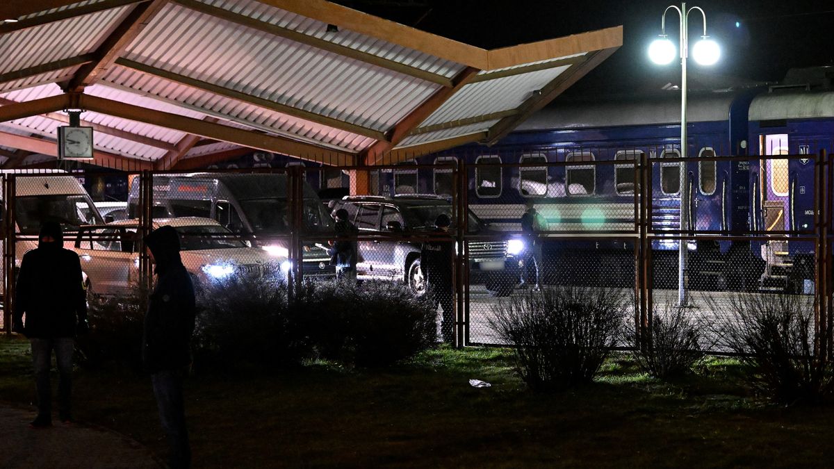 Joe Biden podróżował ukraińskim pociągiem