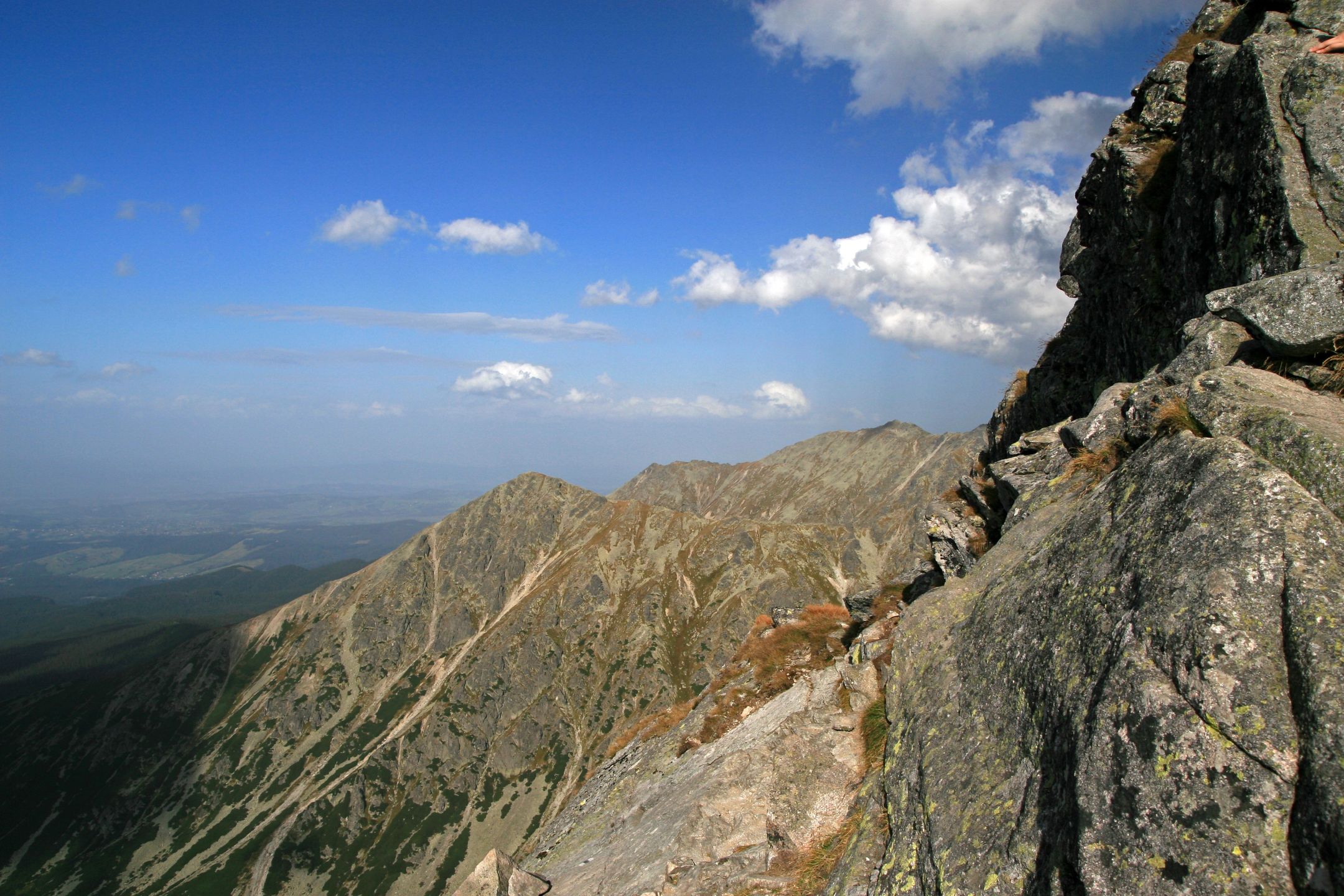 Widok z Kościelca, Tatry 