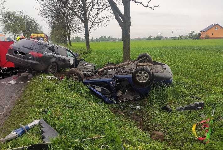 W wypadku w Okalewie koło Rypina zginęły dwie osoby.