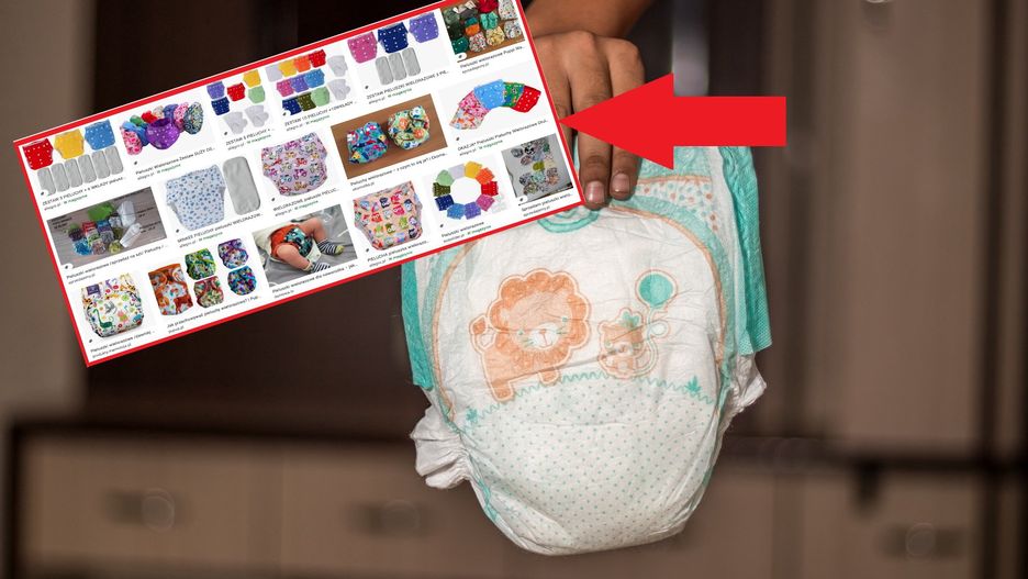 Pieluchy inne niż jednorazowe? Mało kto sobie to dziś wyobraża, ale oszczędność jest również niewyobrażalna