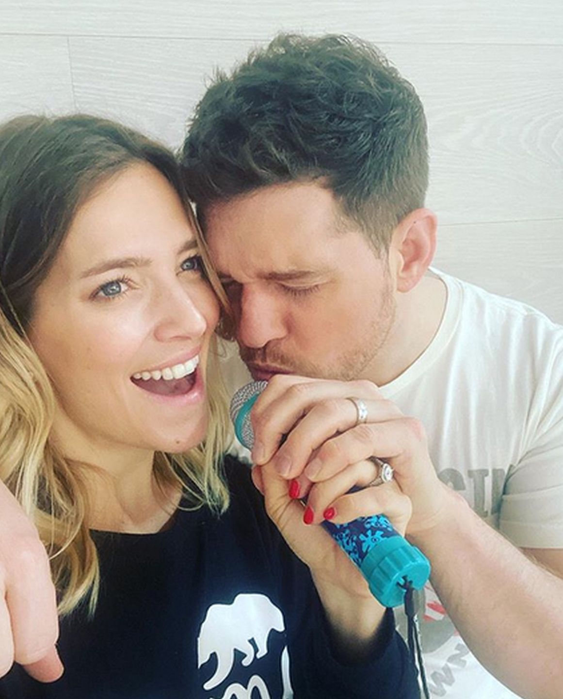 Michael Buble i Luisana Lopilato