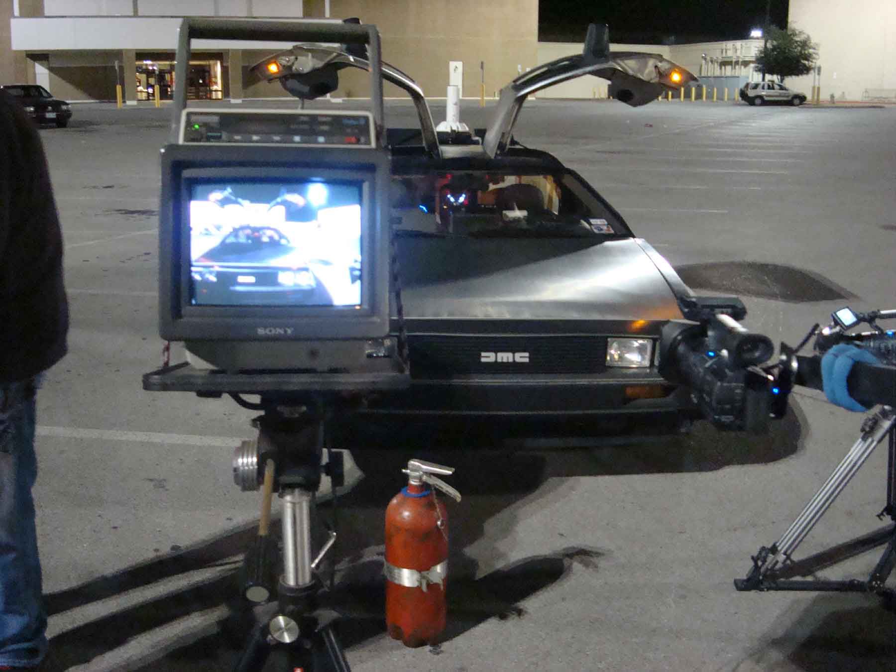 DeLorean wehikuł czasu