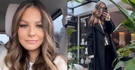 Anna Lewandowska podbija Warszawę w modnych stylówkach i ucina plotki na temat swych lśniących pukli: "NIE MAM DOCZEPÓW!" (ZDJĘCIA)
