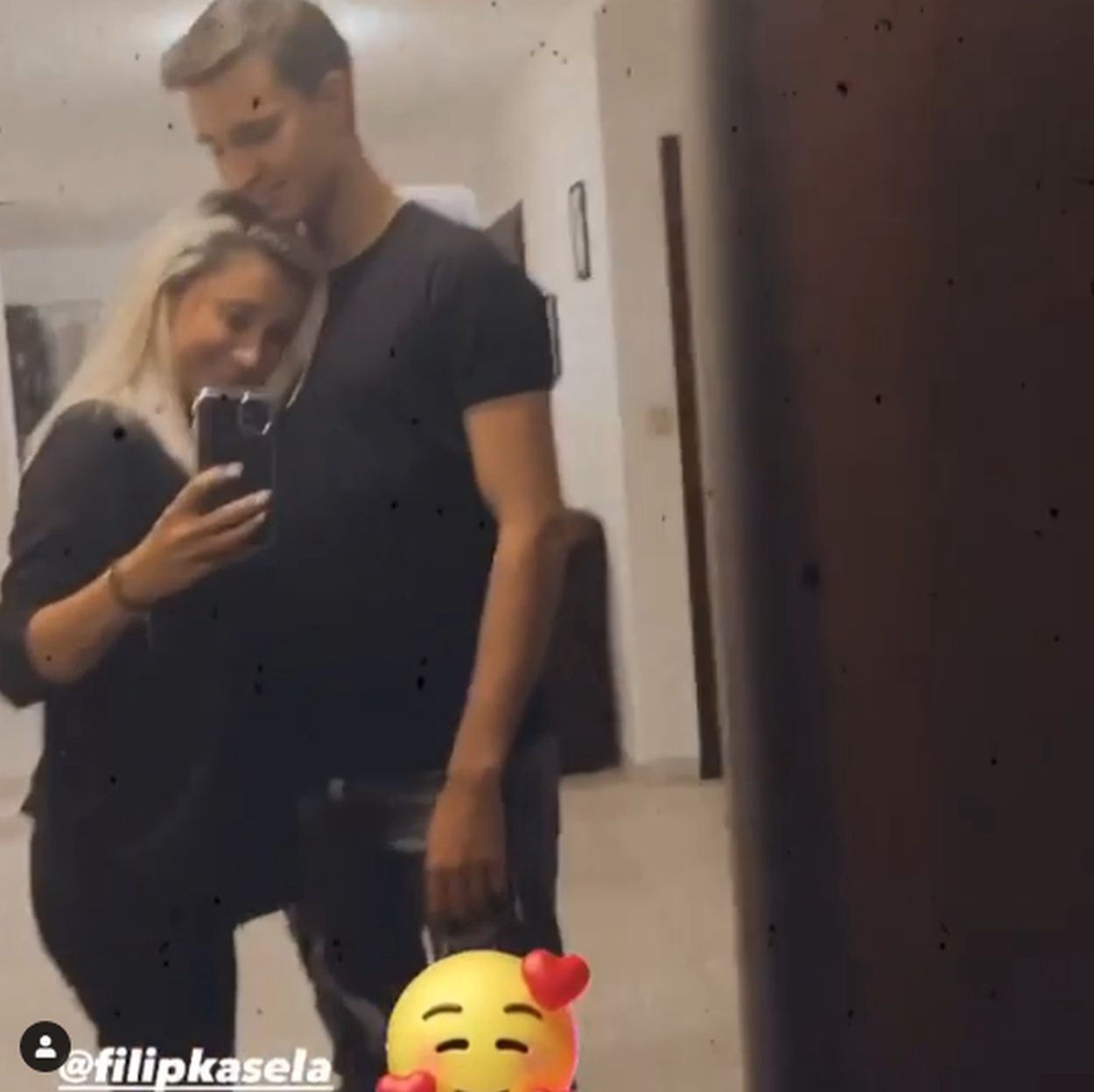 Justyna Żyła z "chłopakiem"