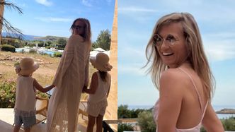 Agnieszka Kaczorowska CORAZ RZADZIEJ pokazuje córki w mediach: "Nasz wspólny czas zyskał na jakości". Tak spędzają majówkę (ZDJĘCIA)