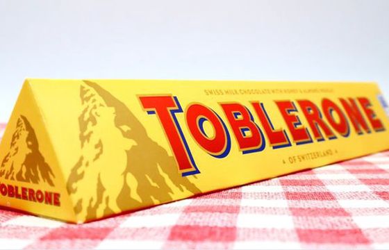 Toblerone musi usunąć górski szczyt z opakowań